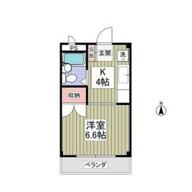 クーノス北坂戸の間取り