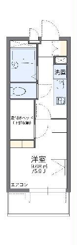 レオパレスWAO WAOの間取り