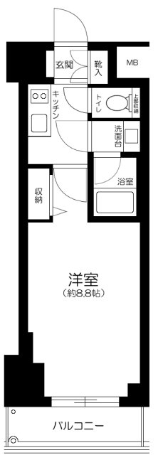 コンシェリア芝公園MASTER'S VILLAの間取り