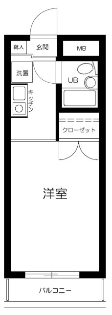 プレール新板橋の間取り