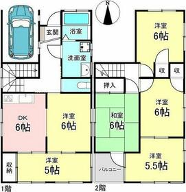 港区名四町戸建ての間取り