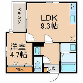 maison de K (メゾンドケイ)の間取り