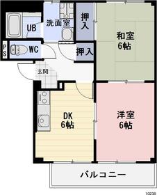 SurplusサンアイBの間取り