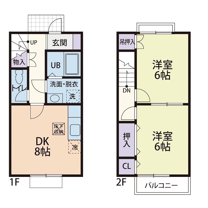Sweets Villa Aの間取り