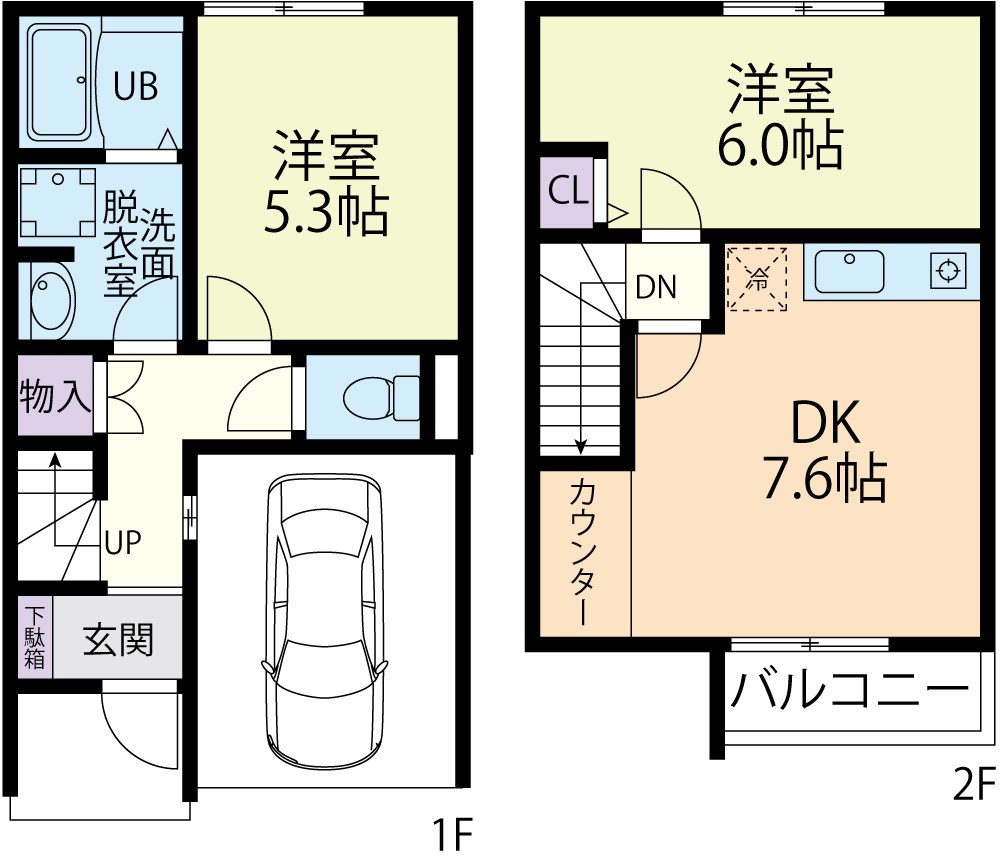 Gentry III番館の間取り