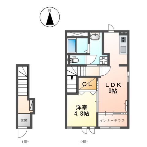 エクセーラ ASANOの間取り