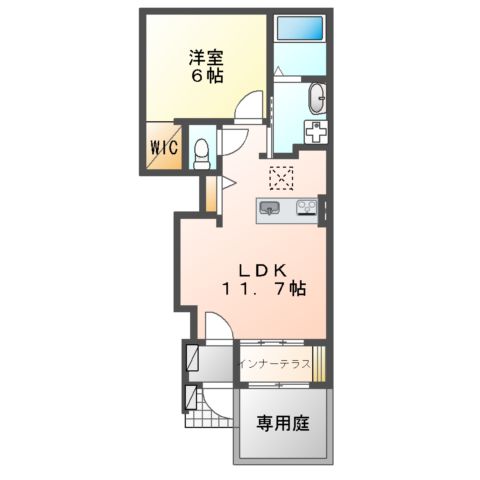 ange R1の間取り