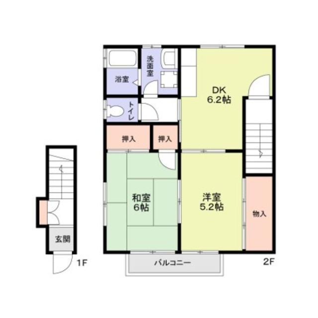 エステート成増の間取り