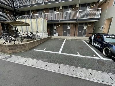 3/13 駐車場