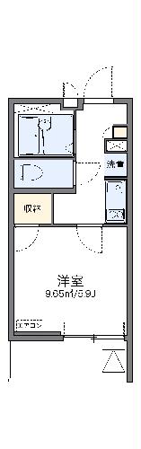 レオネクストレストエリアの間取り