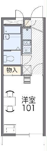 レオパレスフジの間取り