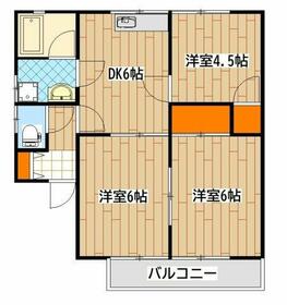 レジデンスエルムⅡの間取り