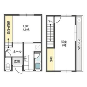 JS豊中E棟の間取り
