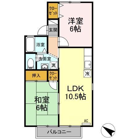 レニエの間取り