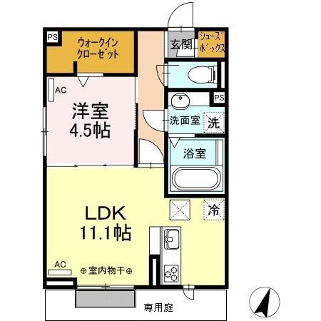 Ｗｉｎｇ２１　Iの間取り