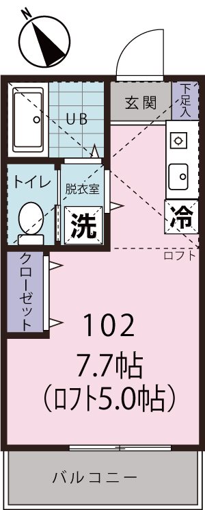 CASA金沢文庫の間取り