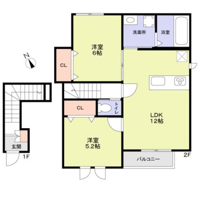 グランプレイス越谷の間取り
