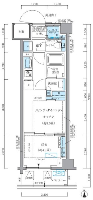 14/24 間取