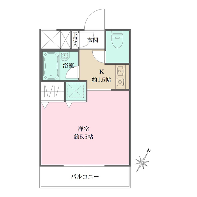 アーバン本町の間取り