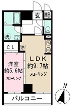ミリアビタNo.33の間取り
