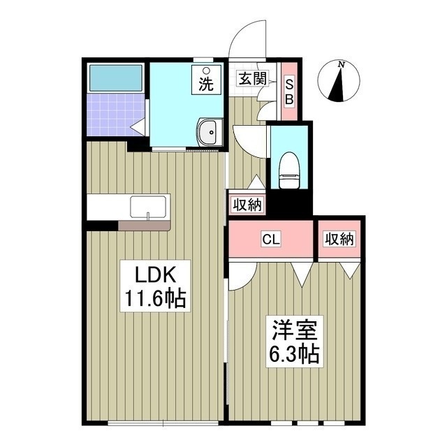 2/3 間取