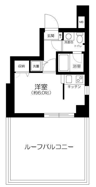 プリヴィレージュ目黒南の間取り