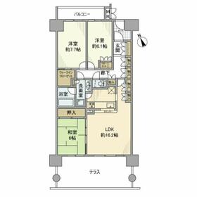 東京サーハウスガーデンポートＤの間取り