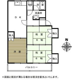 2/2 間取