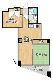 川口グレースマンションの間取り