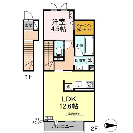2/4 間取