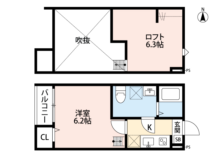 Chouetteの間取り