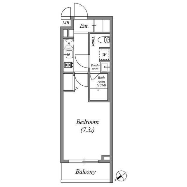 GENOVIA京成立石Ⅳskygardenの間取り