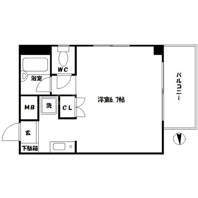 アヴェニールツバイの間取り