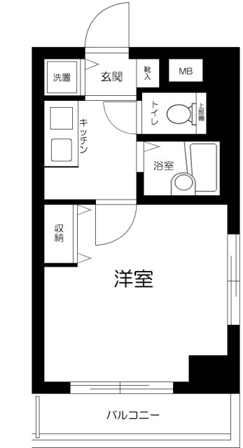 セントパレス本蓮沼の間取り