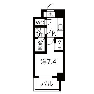 Brick Kamejima※家賃ダウン(半年間)他キャンペーン中の間取り