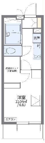 レオパレス氷川の間取り