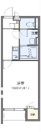 クレイノグリーンハウスの間取り