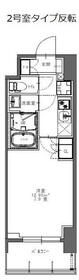 S-RESIDENCE北千住reizの間取り