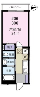Ｗｉｓｔｅｒｉａ扇の間取り