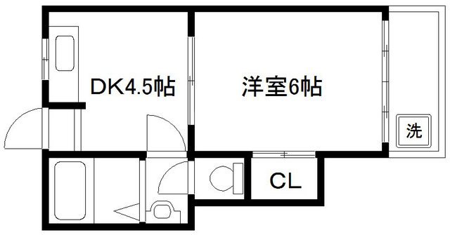 ラパンジール東三国の間取り