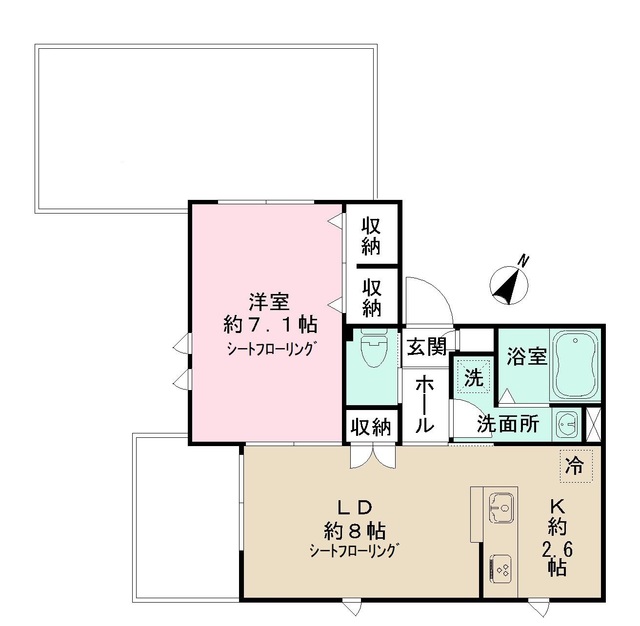 NIDO LARGOの間取り