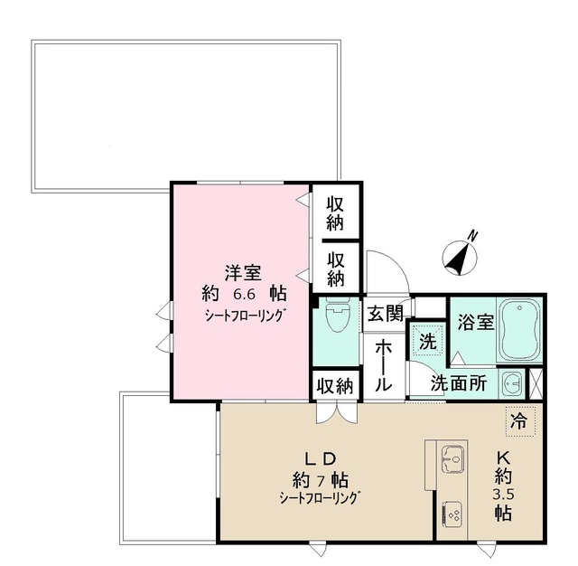 2/3 間取