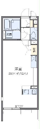 レオネクストラベンダーの間取り