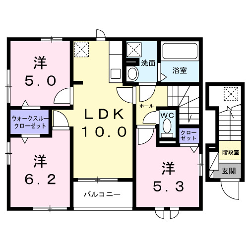 アネラの間取り