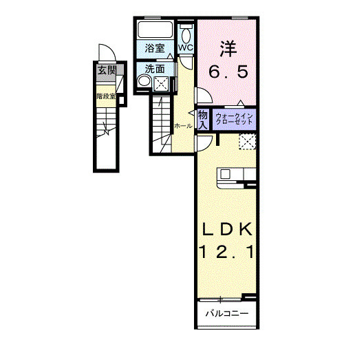 セレーノ エムの間取り