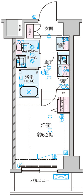 2/2 間取