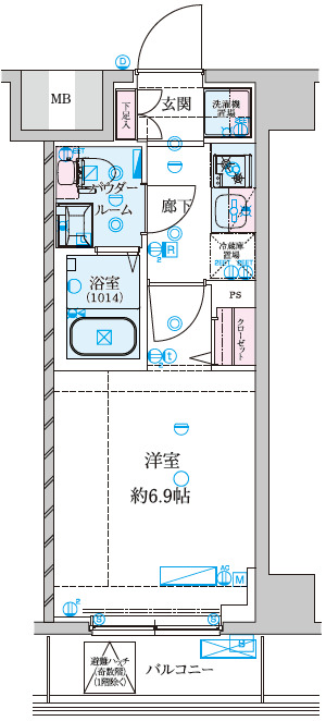 2/2 間取