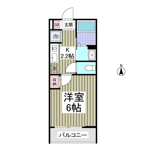 リポス瀬谷C棟の間取り