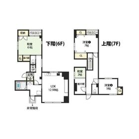プランドールフクシマの間取り