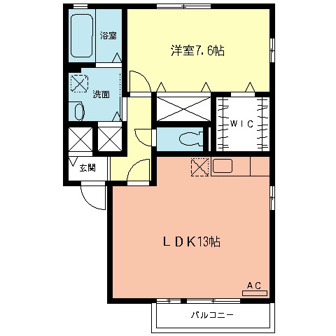 ヴェルドミールの間取り
